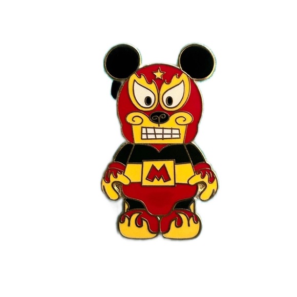 Disney Mickey Mouse Wrestler Vinylmation 2000s Trading Pin Walt Disney World‎ - Picture 1 of 3